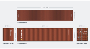 40ft High Cube Containers for Rent